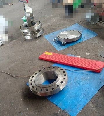 10"FLANGE, BL, FF, CL2500LB,THICKNESS 40S,ASTM A350 LF1,Steel CNC Machining Double Blind Flange,ASME B16.5