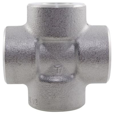 Cross ANSI B16.11 Forged Socket Weld Pipe Fitting 1inch 1500# For Oil Gas