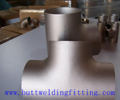 Threaded Stainless Steel Tee with Tensile Strength 1000°F Temperature Rating Light Weight