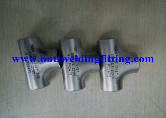 Super Duplex 2205 Stainless Steel Elbow Coupling Pipe Fitting With Forged Technique
