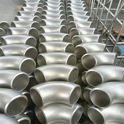 Stainless Steel Pipe Fittings Super Duplex S32750 ASME B16.9 90D 1-1/2" Sch40s Elbow