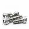 Hot Selling DIN 912 Stainless Steel Small M1.6 Inner Hexagon Round Cheese Head Precision Screws