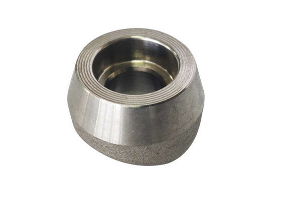 Sfenry ASME B16.11 Forged Pipe Fittings 3000 LB SUS 304 / A105 SW Socket Weld And Threaded 45 Degree Elbow