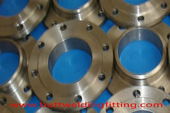 Pickled 2B No.4 BA  3" Forged Steel Flanges For Pipeline / valves connection