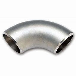 Sch40 ASME B16.9 2507 Stainless Steel Elbow , Super Duplex ASTM A32750 45D 2" Elbow