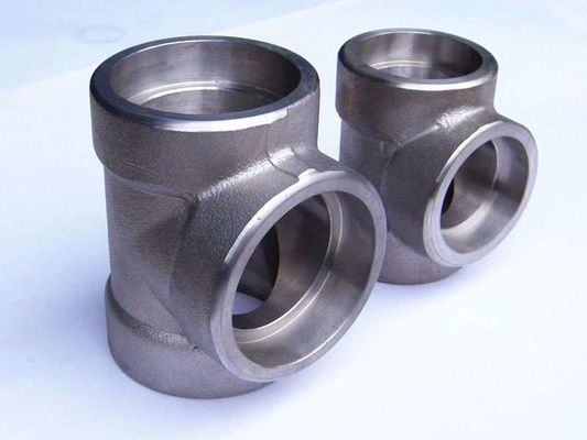 TOBO Pressure Welded tee with Black Painting Finish and Hot Galvanized Surface Protection