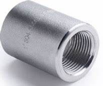 Sfenry 3000LB / 6000LB NPT Threaded Stainless Steel Pipe Fittings Forged Coupling