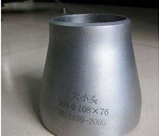 Pressure Stainless Steel Connector Welded Silver Polished Reducer For Industrial Piping Systems