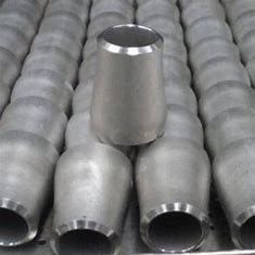 Silver Polished Stainless Steel Welded Reducer for Seamless Pipe Connection