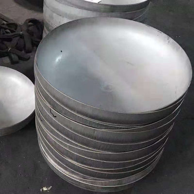 Round Stainless Steel Pipe Caps for Various Standards and Connections