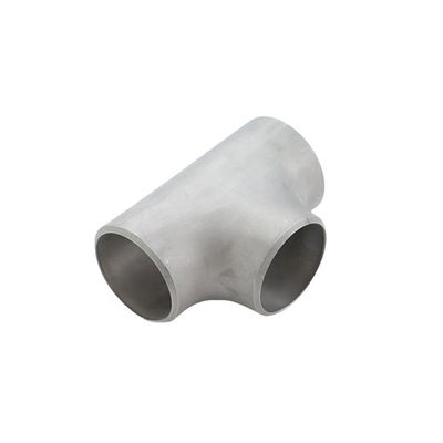 Ferritic Austenitic Stainless A815 Equal Tee Pipe Fittings 1/2"-10" SCH40 SCH80 SCH100