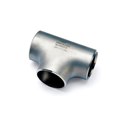 Ferritic Austenitic Stainless A815 Equal Tee Pipe Fittings 1/2"-10" SCH40 SCH80 SCH100