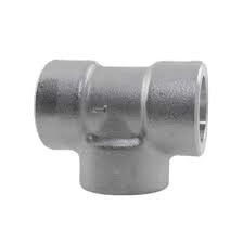 Socket Weld Tee 304/316 Stainless Steel Forged Fittings ASTM A336 F22 Tee 2" X 2" Sch 40
