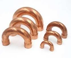 Copper Nickel CuNi 7/30 CuNi 90/10 180 Degree Long Radius Elbow / Weld Pipe Fittings