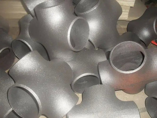 Stainless steel tee AISI 304 1-60inch sch40 ASME B16.9 4 way pipe fitting Butt-welding cross