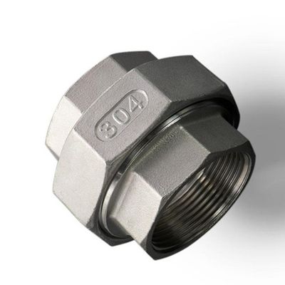 metal Stainless Steel Pipe Fitting Strength SW 3000LB SS316L ASME B16.11 Forged Steel Union