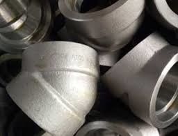 Stainless Steel Elbow Pipe Fittings 45 Degree Socket Weld Long Radius Elbow Forged Fittings