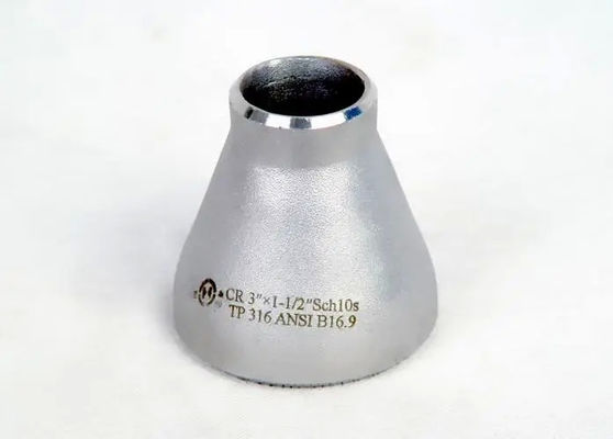 Large Diameter Stainless Steel Reducer 1/2 to 72 Inch Butt Weld