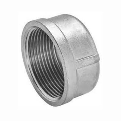 Stainless Steel Pressed Threaded End Cap Tube Pipe Cover ,Caps Round Fittings