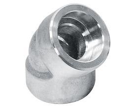 Forged Stainless Steel Elbow with High Corrosion Resistance and Seamless Construction for Sanitary Applications
