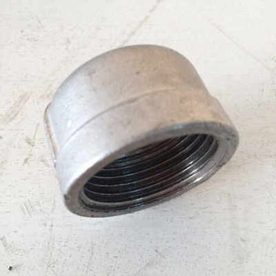China Hot Stainless Steel Pipe  A403 Grade WP 316 End Caps Threaded Forged Fitting 8'' SCH10 Round