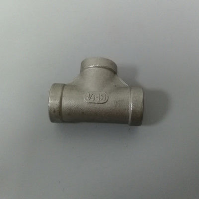 China Hot Socket Welding Tee 316 Stainless Steel Forged Tee ASTM A336 F22 Barred Tee 3" X 3" Sch 40