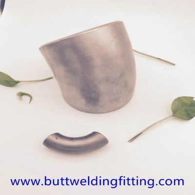 TOBO ASME B16.9 45D 1-1/2" Stainless Steel Elbow , CuNi C71500 Copper Nickel 70/30 Pipe Fitting