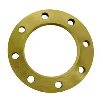 High-Pressure Brass Flanges to ANSI Standards Painted Surface Treatment for Pipe Fittings