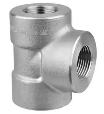 High Yield Stainless Steel Tee with 3000 Psi Pressure Rating