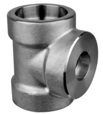 ASTM A105 SW Reducing Tee Socket Welding Fitting ASME B16.11 Forged Pipe Fitting 3000LB