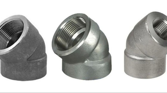 Forged Steel Pipe Fittings SW/Treaded 2000LB-9000LB 100% PMI Test