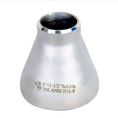ASME B16.9 304/316L Stainless Steel Butt Weld Reducer Class 150 Pipe Fitting