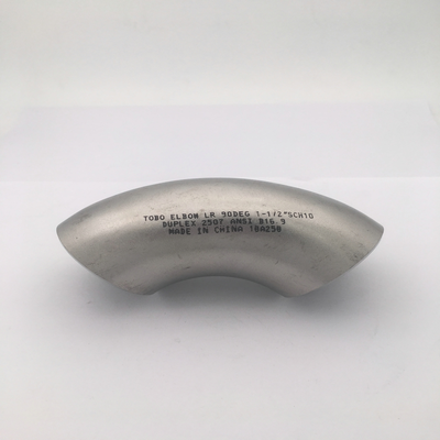 BW Fittings Duplex Stainless Steel UNS S32750 Elbow 90° LR SMLS 48.3MM SCH10 ASME B16.9