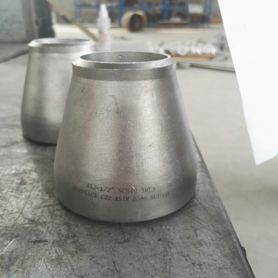 BW Pipe Fittings Alloy 625 / N06625 Nickel Alloy Concentric Reducer SMLS 4'' X 3'' SCH40 ASME B16.9