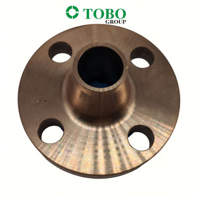 2" UNS C70600 Copper Nickel Weld Neck Flange ASTM B466 Marine Pipeline Connecting Flange