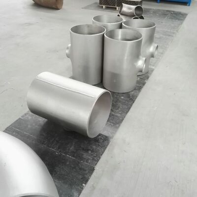 Alloy C-22 / Hastelloy C-22 Nickel Alloy Reducing Tee 4" X 2" SCH40 SMLS ASME B16.9