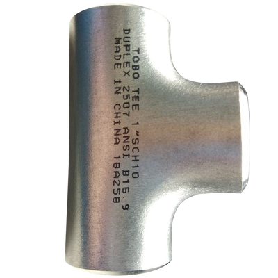 BW フィッティング スーパーデュプレックス ステンレス 鋼 2507 イコール ティー 縫い目なし ASME B169
