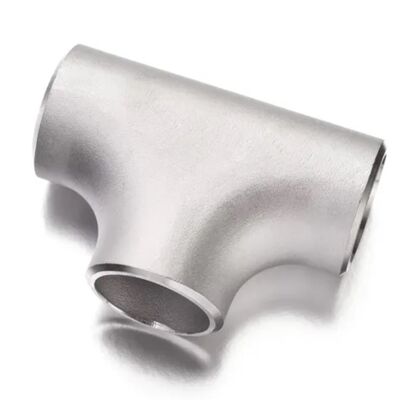 C70600 Copper Nickel Equal Tee Butt Weld Pipe Fitting CuNi 90/10 Marine Seawater Seamless Construction