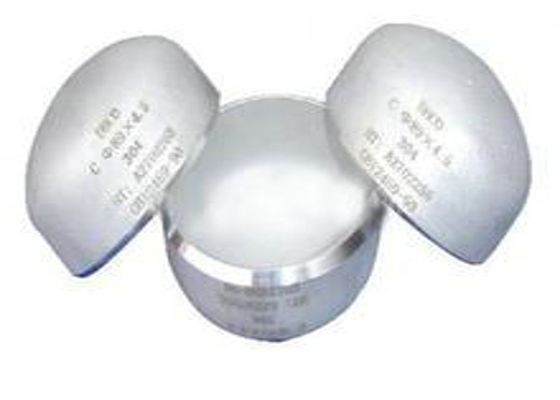 8" SCH80 Alloy Butt Weld Fittings Forged Cap Copper Nickel 20 Bar C7060 Material