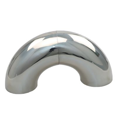 3 Inch Arc Length 200mm Pipe Fitting 304 90 Degree Butt Weld Stainless Steel Elbow
