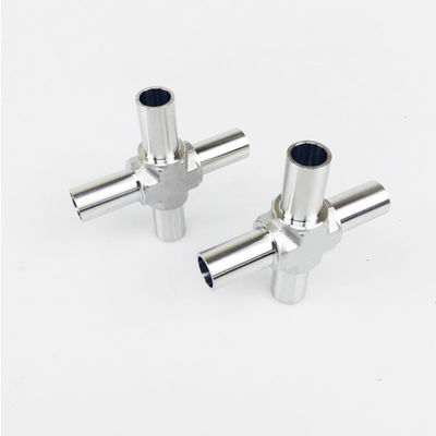 Good Price Hot Sale China Suppliers Micro Butt Weld Cross Fittings With 6mm Diameter