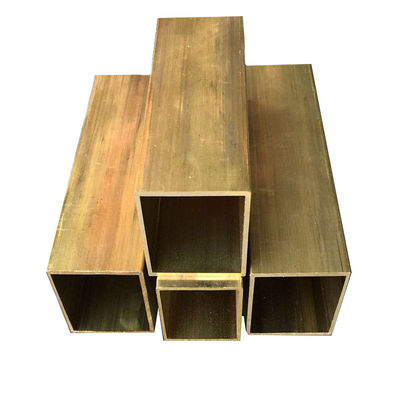 Copper Tube Square Pure Copper Nickel Pipe 20mm 25mm Copper Tubes 3/8 Brass Tube Pipe