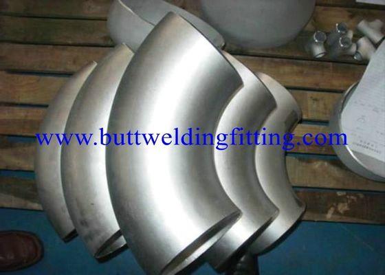 180 Degree Stainless Steel Tube Elbows , SR / 90 LR Elbow DN50 SCH40S SCH160