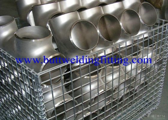 ASME B16.9 Straight Stainless Steel Tee ASTM A403 310S 2205 904L 14” SCH40S SCH80S