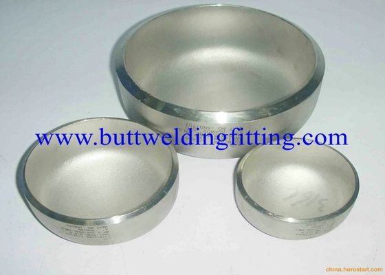 904l / Wp347 / Wp347h Stainless Steel Pipe Cap 1” Sch80s Asme B16.9 , Asme B16.11