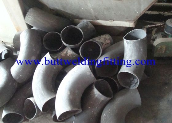 180 Degree Stainless Steel Tube Elbows , SR / 90 LR Elbow DN50 SCH40S SCH160