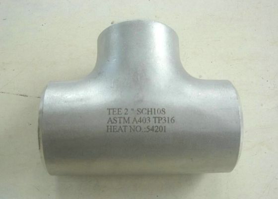 90 Elbow Fitting Straight Tee / Stainless Steel Reducer 1” To 60” SCH10S To SCH160