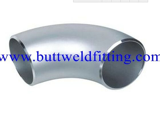 45 Degree Steel Elbow L Butt Weld Fittings A815 UNS S31803 with Round Head Code