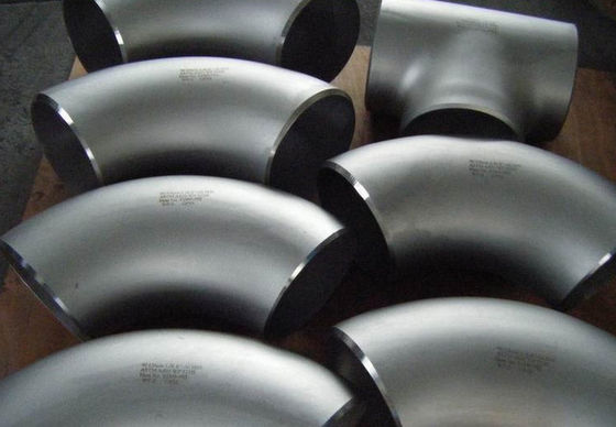 ASME B16.9 Pipe Fittings 90 Degree A815 F53 S32750 1.5D 3D 5D long radius Super Duplex Stainless Steel Elbow