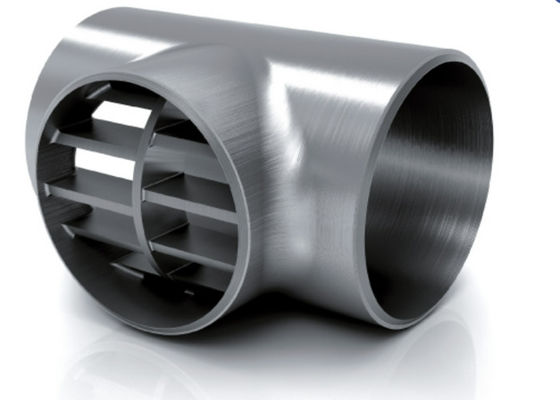 Super duplex stainless steel ASTM A182-F51 UNS S31803 reduce barred tee for industry